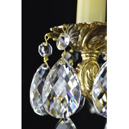 Wranovsky JWZ207061100 - Lámpara de araña colgante de cristal DRACO 6xE14/40W/230V