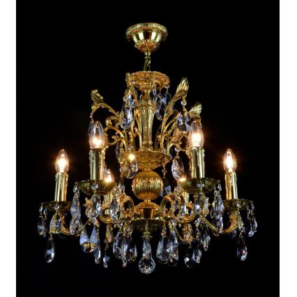 Wranovsky JWZ210061100 - Lámpara colgante de cristal ARIES 6xE14/40W/230V