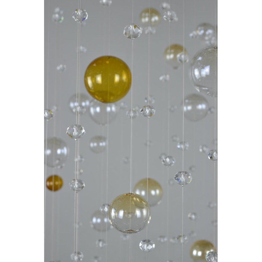 Wranovsky JWZ610100101 - Lámpara de techo de cristal ORBIS 10xGU10/40W/230V