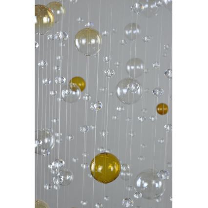 Wranovsky JWZ610100101 - Lámpara de techo de cristal ORBIS 10xGU10/40W/230V