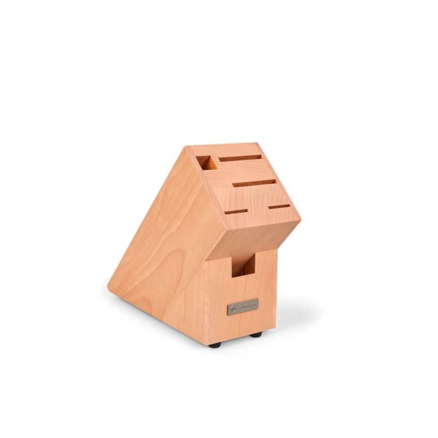 Wüsthof - Cuchillo de chef CLASSIC de 20 cm con soporte de haya, color beige