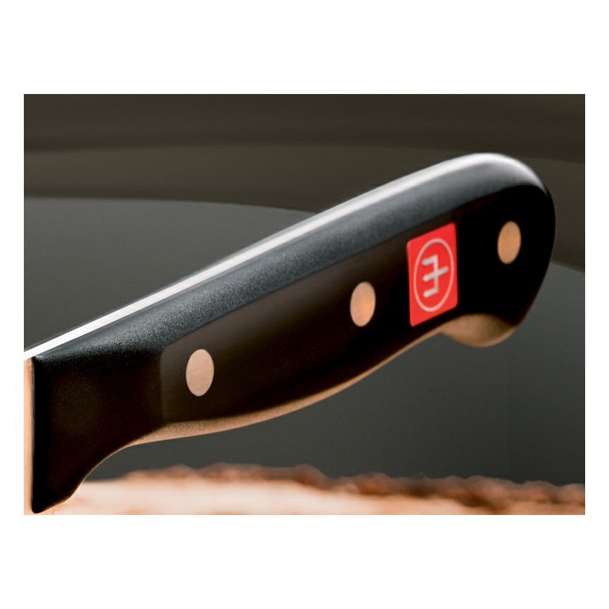 Wüsthof - Cuchillo de cocina para pan GOURMET 20 cm negro