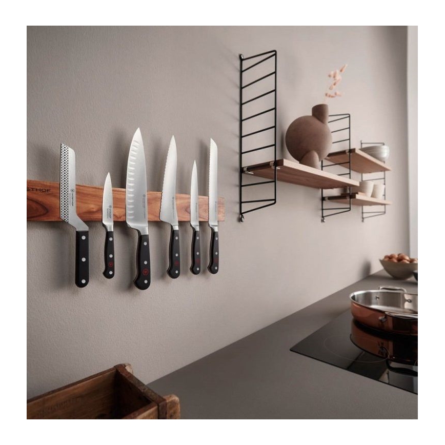 Wüsthof - Juego de cuchillos de cocina CLASSIC 3 piezas negro