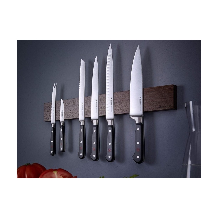 Wüsthof - Juego de cuchillos de cocina CLASSIC 3 piezas negro