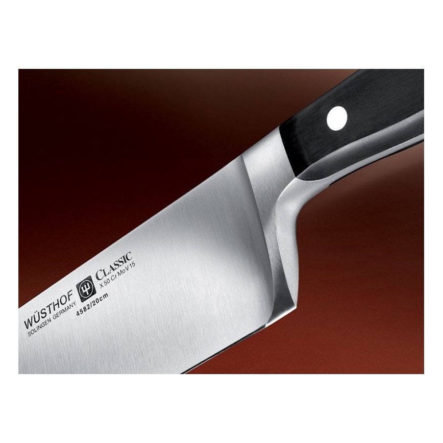 Wüsthof - Juego de cuchillos de cocina CLASSIC 3 piezas negro