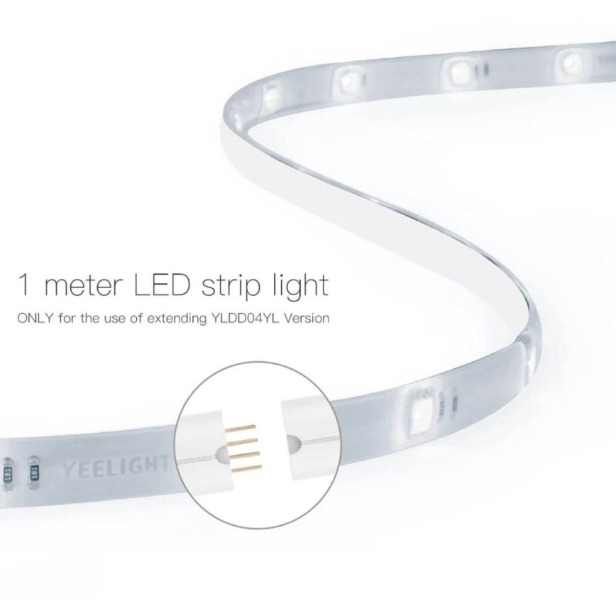 Yeelight - Cinta de extensión LED RGB EXTENSION LED/2.1W/24V Wi-Fi 1 m