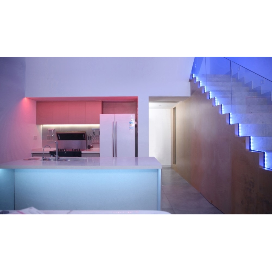Yeelight - Cinta LED RGB regulable/7,5W/230V Wi-Fi 2 m