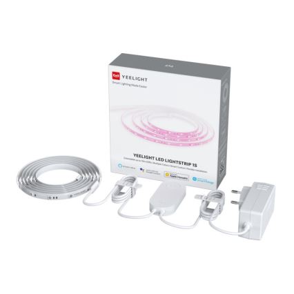 Yeelight - Cinta LED RGB regulable/7,5W/230V Wi-Fi 2 m