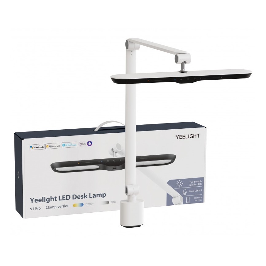 Yeelight - Lámpara LED regulable con clip y sensor LED/12W/230V Wi-Fi