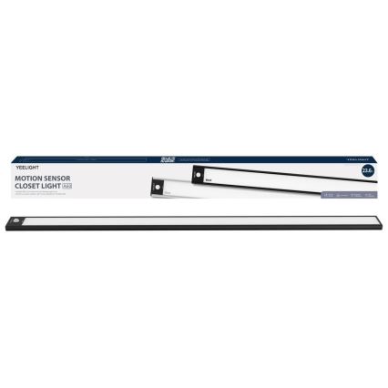 Yeelight - LED Iluminación para muebles recargable y regulable con sensor LED/2,4W/2200 mAh 2700K 60 cm negro