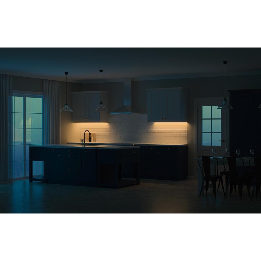 Yeelight - LED Iluminación para muebles recargable y regulable con sensor LED/2,4W/2200 mAh 2700K 60 cm plata