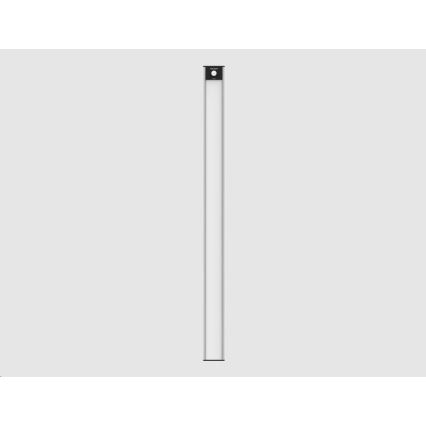 Yeelight - LED Iluminación para muebles recargable y regulable con sensor LED/2,4W/2200 mAh 2700K 60 cm plata