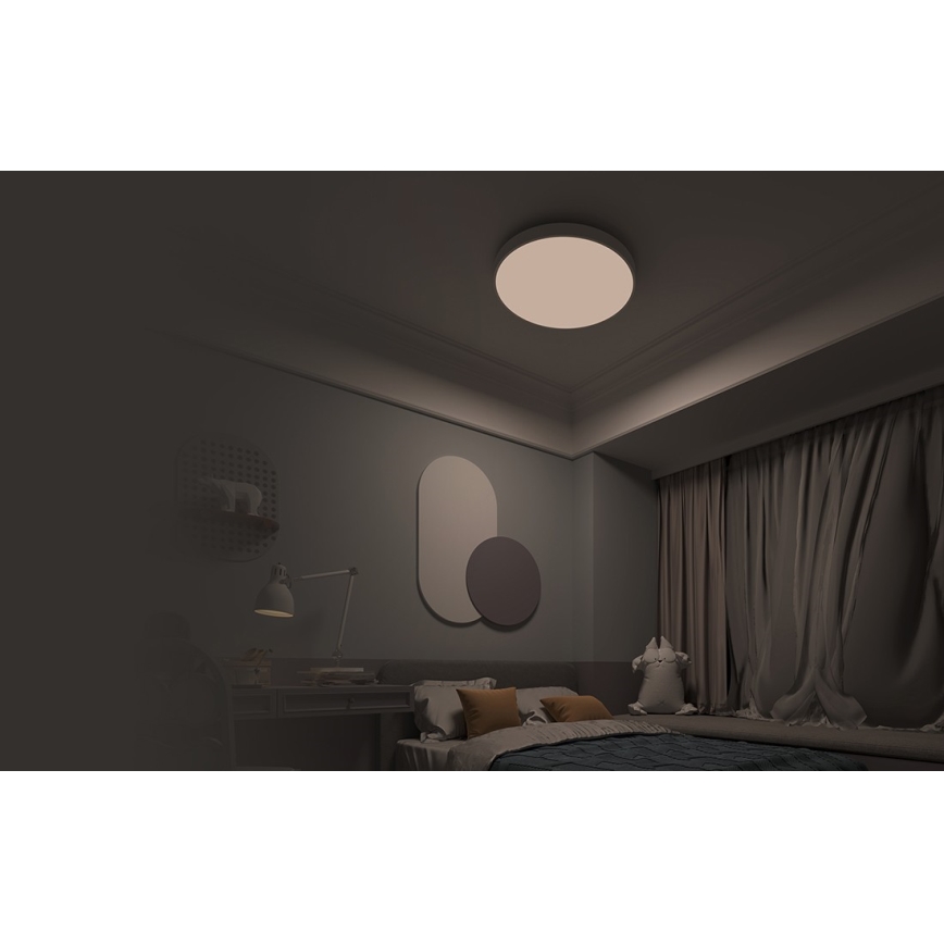 Yeelight - Lámpara de techo LED RGB regulable ARWEN 450S LED/50W/230V CRI 90 + mando a distancia Wi-Fi/BT