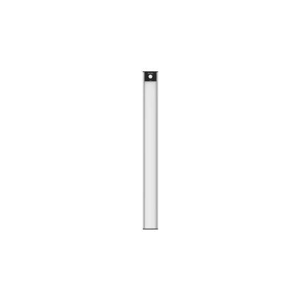 Yeelight - Iluminación LED regulable recargable para muebles con sensor LED/2,3W/1500 mAh 4000K 40 cm plata