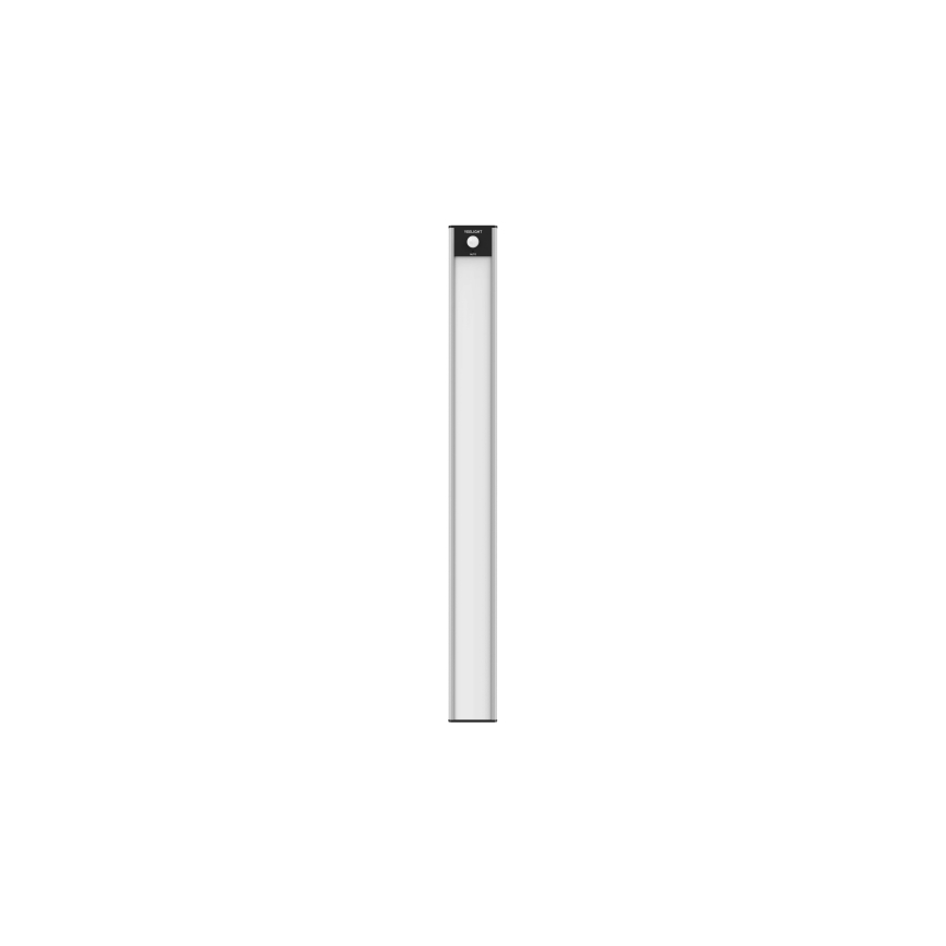 Yeelight - Iluminación LED regulable recargable para muebles con sensor LED/2,3W/1500 mAh 4000K 40 cm plata