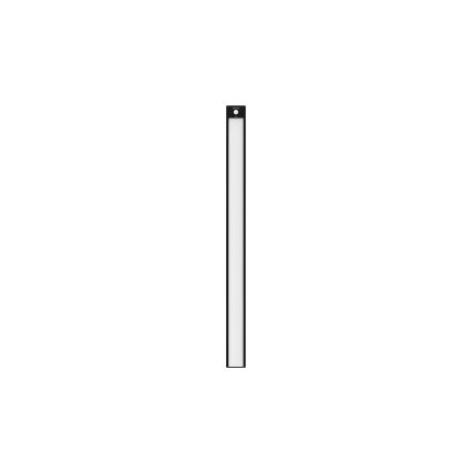 Yeelight - Iluminación LED regulable recargable para muebles con sensor LED/2,4W/2200 mAh 4000K 60 cm negro