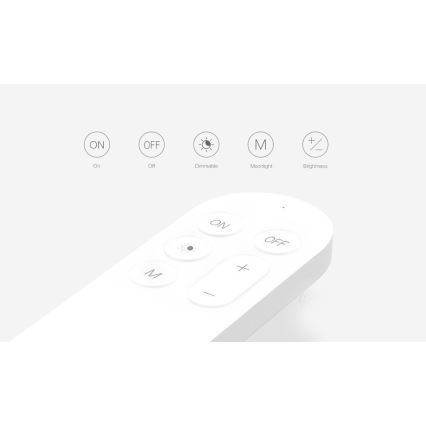 Yeelight - Mando a distancia 1xCR2032 Bluetooth