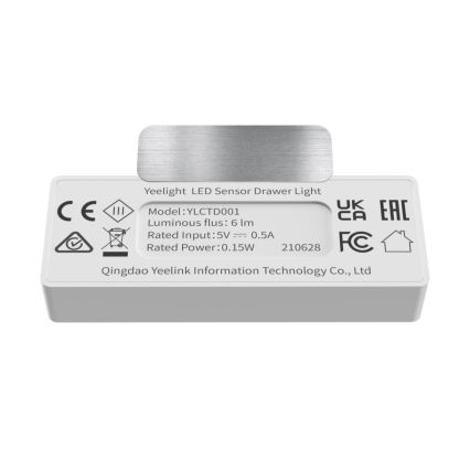 Yeelight - SET 4x LED Iluminación de muebles con sensor LED/0,15W/5V 2700K 300 mAh