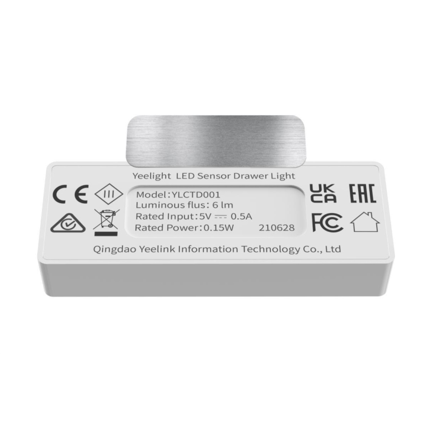 Yeelight - SET 4x LED Iluminación de muebles con sensor LED/0,15W/5V 2700K 300 mAh
