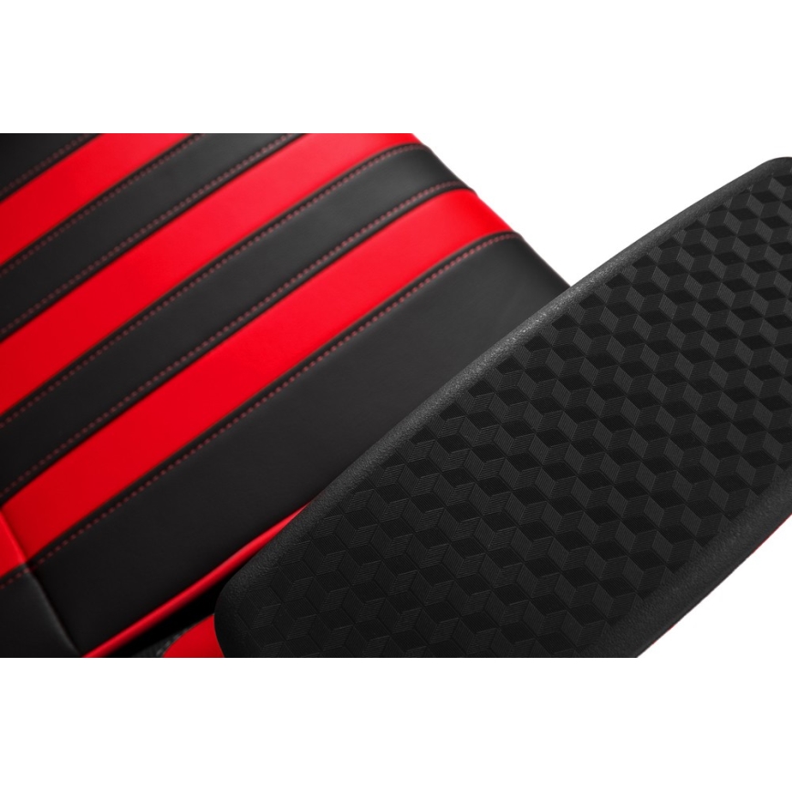 Yenkee - Silla de juego negro/rojo