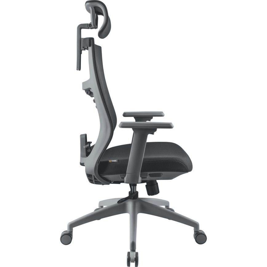 Yenkee - Silla de oficina negra/gris