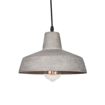 Zambelis 1653 - Lámpara colgante 3xE27/40W/230V concreto