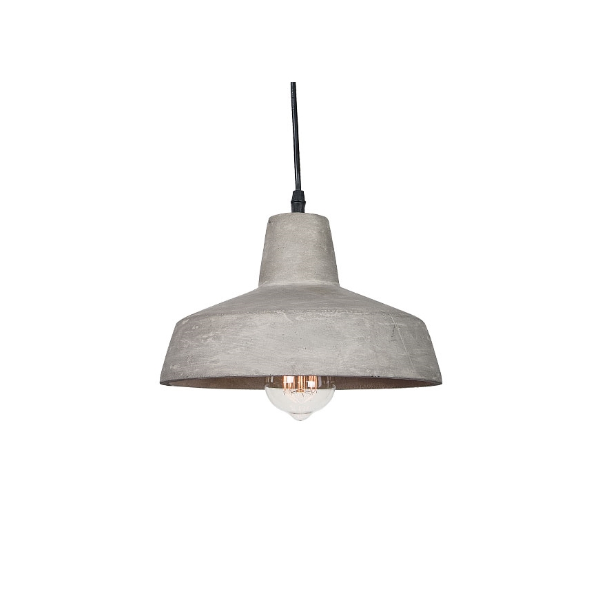 Zambelis 1653 - Lámpara colgante 3xE27/40W/230V concreto