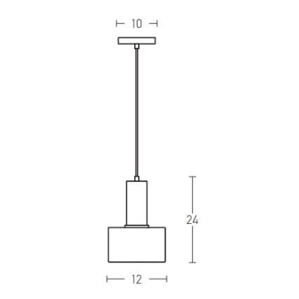 Zambelis 180051 - Lámpara colgante 1xE27/40W/230V dorado/salmón rosa