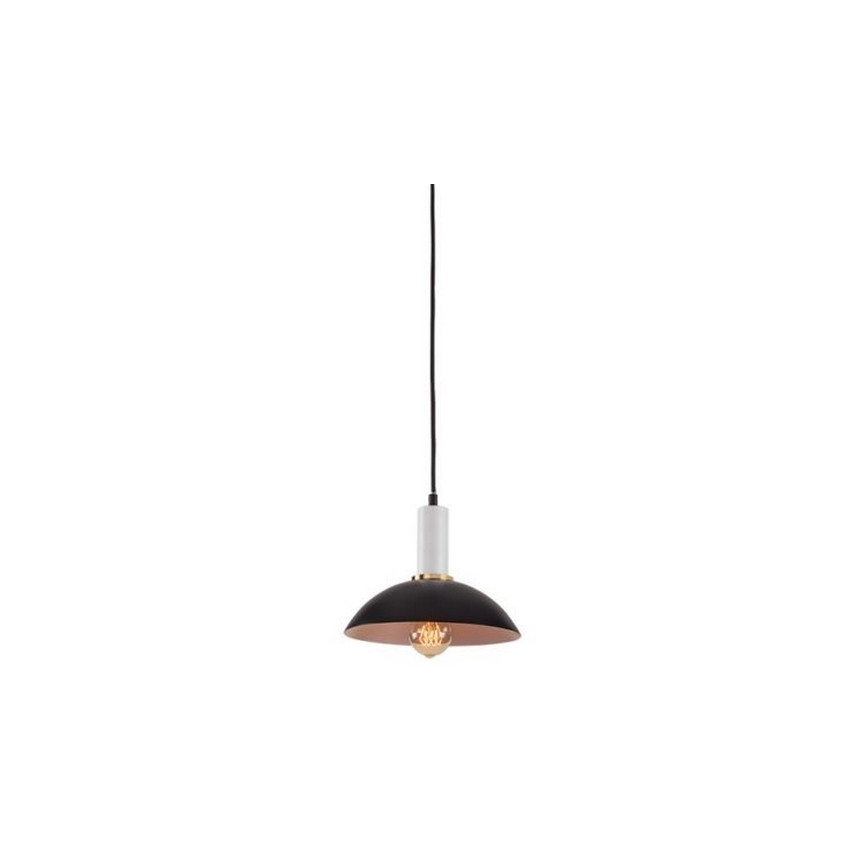 Zambelis 180052 - Lámpara colgante 1xE27/40W/230V negro