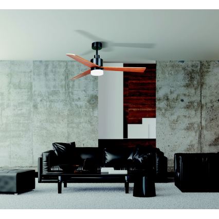 Zambelis 19135 - Ventilador de techo LED LED/15W/230V 3000/4000/6000K + mando a distancia
