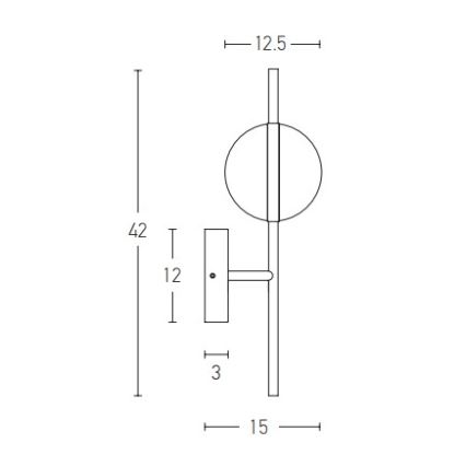 Zambelis 2003 - Aplique LED LED/8W/230V