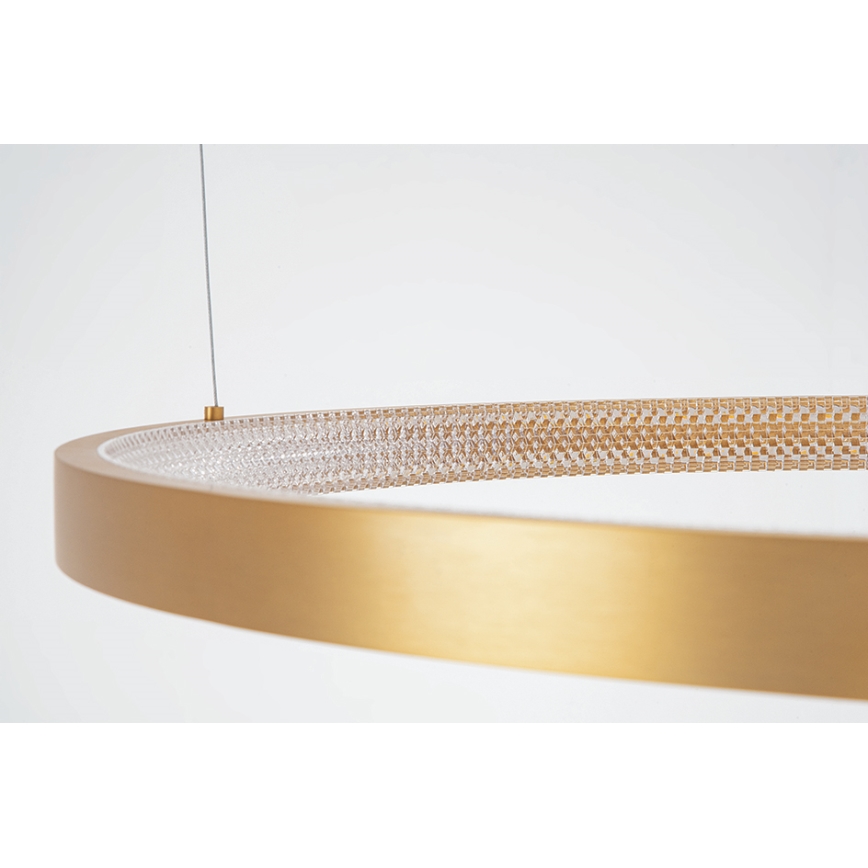 Zambelis 2007 - Lámpara de araña LED regulable LED/50W/230V dorado