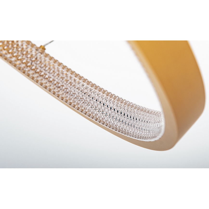Zambelis 2007 - Lámpara de araña LED regulable LED/50W/230V dorado
