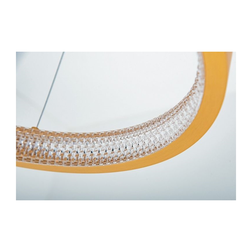 Zambelis 2007 - Lámpara de araña LED regulable LED/50W/230V dorado