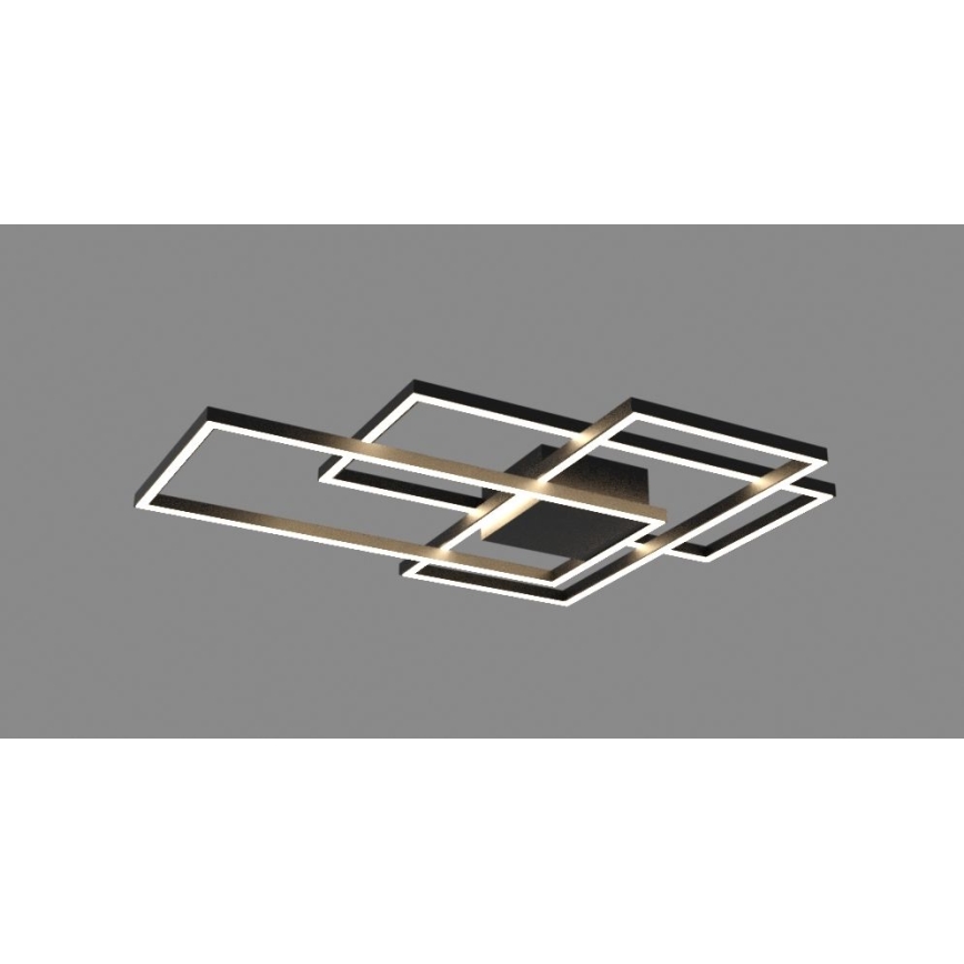 Zambelis 2020 - Lámpara de techo LED regulable LED/55W/230V negro