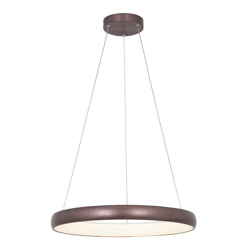Zambelis 2055 - Lámpara de araña LED regulable LED/50W/230V diá. 60 cm marrón