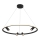 Zambelis 22013 - Lámpara de araña LED regulable LED/59W/230V diá. 79 cm negro