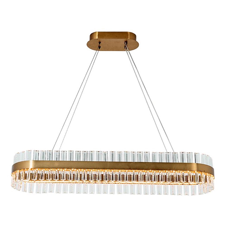 Zambelis 22041 - Lámpara de araña LED regulable LED/68W/230V dorado
