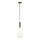 Zambelis 22070 - Lámpara colgante 1xE27/40W/230V diá. 15 cm dorado