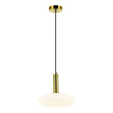 Zambelis 22072 - Lámpara colgante 1xE27/40W/230V diá. 30 cm dorado