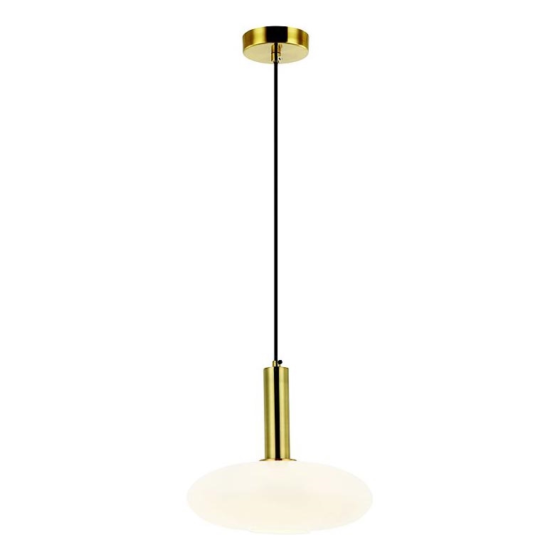 Zambelis 22072 - Lámpara colgante 1xE27/40W/230V diá. 30 cm dorado