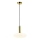 Zambelis 22072 - Lámpara colgante 1xE27/40W/230V diá. 30 cm dorado