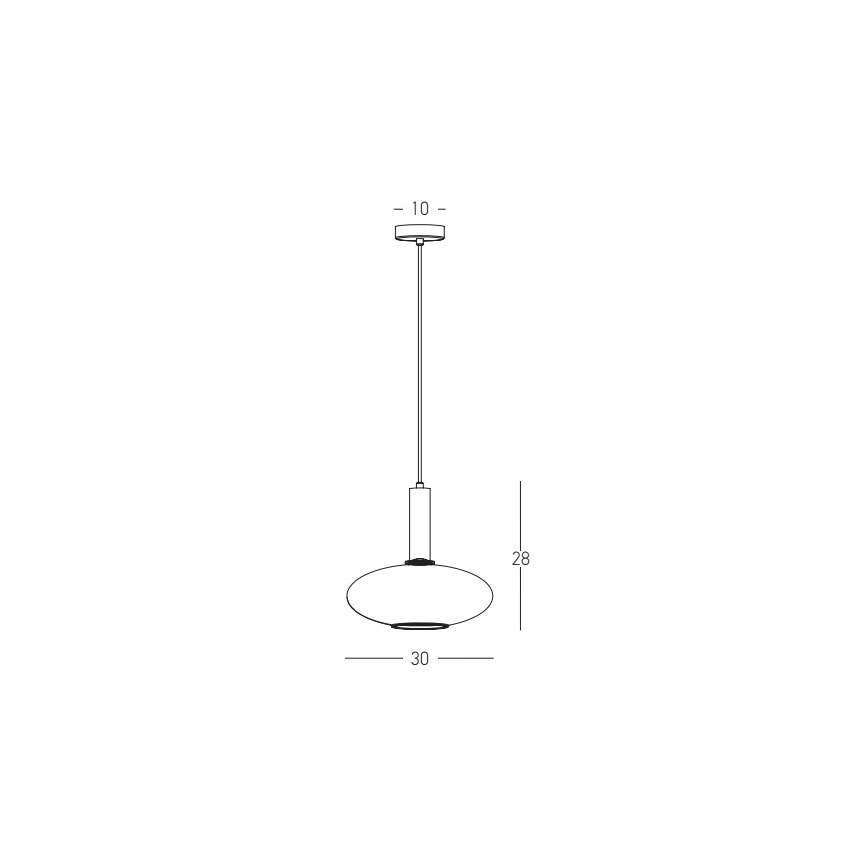 Zambelis 22072 - Lámpara colgante 1xE27/40W/230V diá. 30 cm dorado