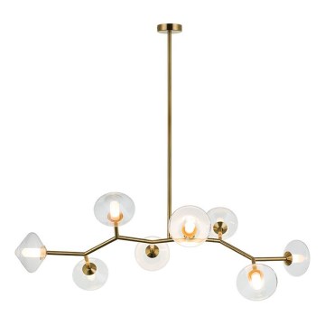 Zambelis 23023 - Lámpara colgante 8xG9/5W/230V dorado