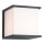 Zambelis E127 - Aplique de exterior 1xE27/18W/230V IP54 antracita