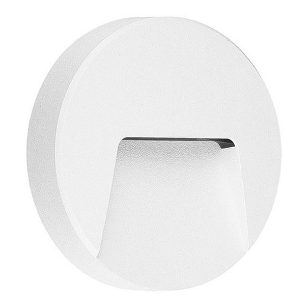 Zambelis E184 - Iluminación de escalera LED exterior LED/3W/230V IP54 blanco
