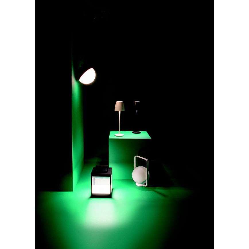 Zambelis E234 - Lámpara LED regulable de exterior LED/1,5W/5V IP44 blanco