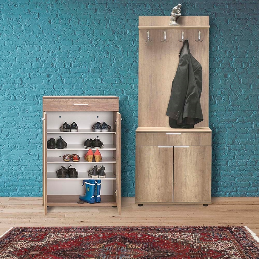 Zapatero 108x73 cm marrón