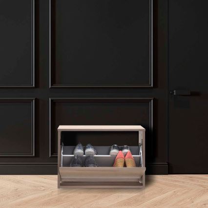 Zapatero 42x60 cm marrón