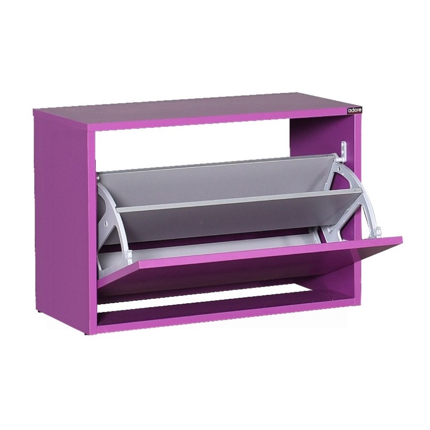 Zapatero 42x60 cm morada
